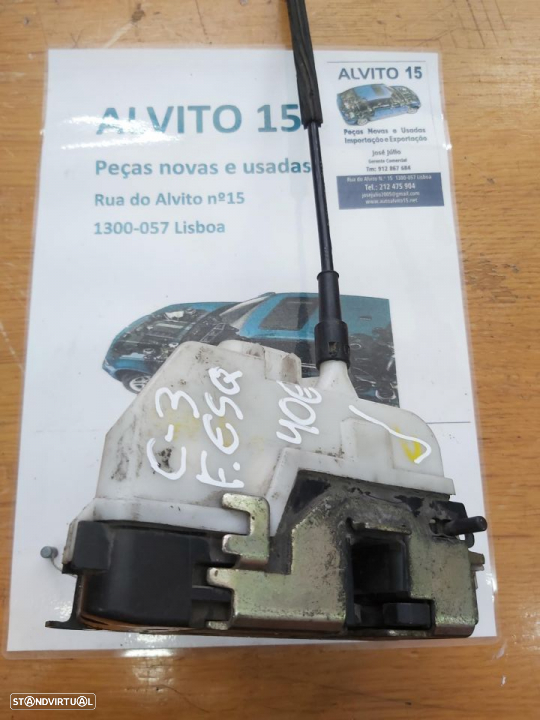 Fechadura trás esquerda Citroen C3 - 2