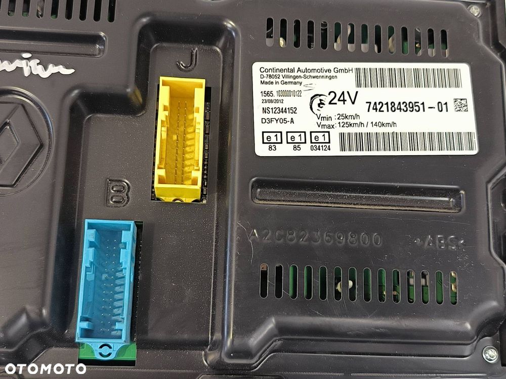 LICZNIK ZEGAR RENAULT PREMIUM 460 DXI 7421843951-01 - 4