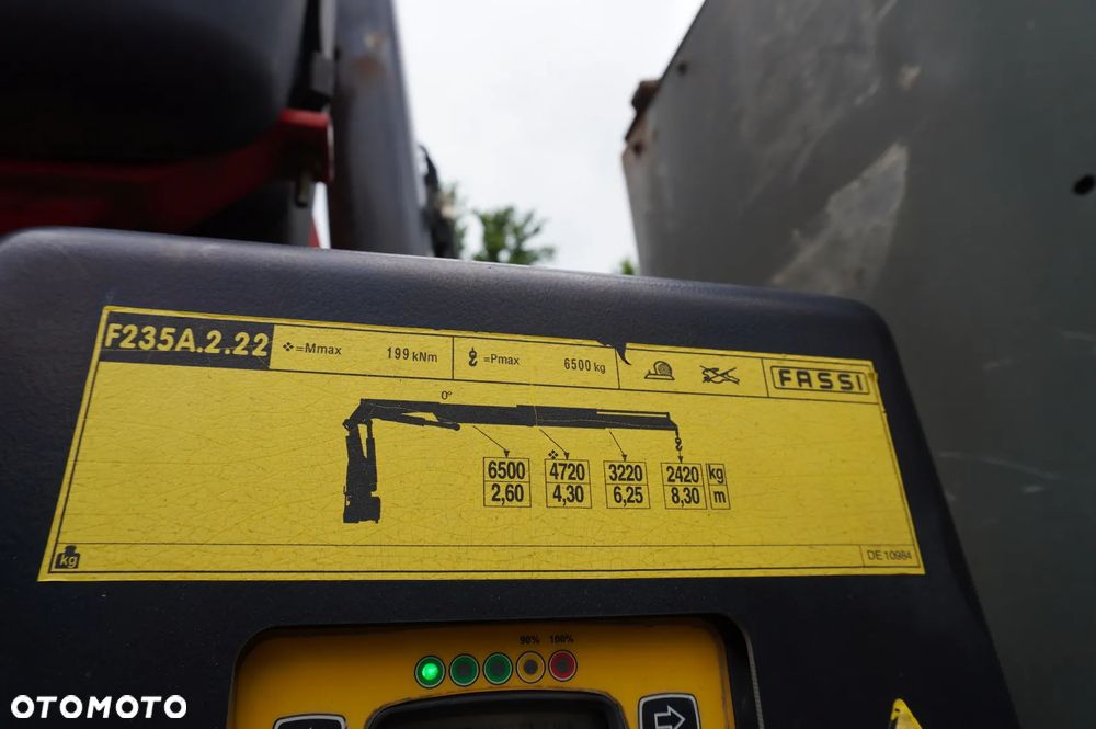 MAN TGS 35.360 E6 8×2 / HDS Fassi F235A.2.22 / pilot_255790 - 10