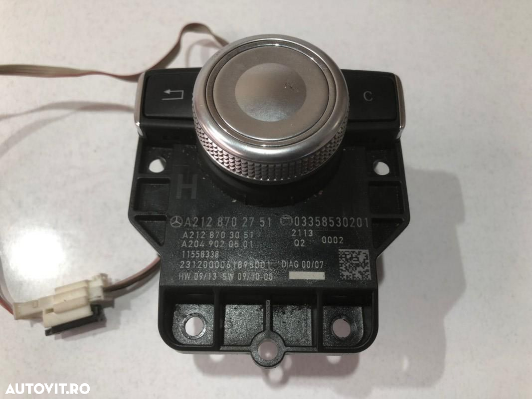 Joystick navigatie Mercedes E-Class (2009->) [W212] A2128702751 - 3