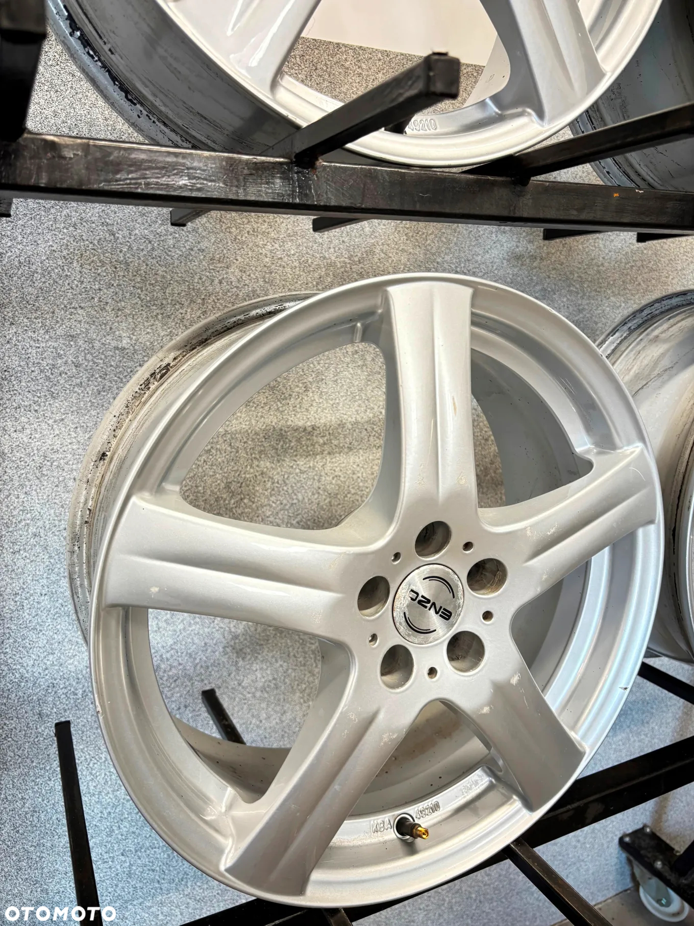 4 FELGI ALU. TOYOTA PRIUS,SUBARU FORESTER, VW GOLF 4  17'' 7J ET38 ENZO GERMANY - 9