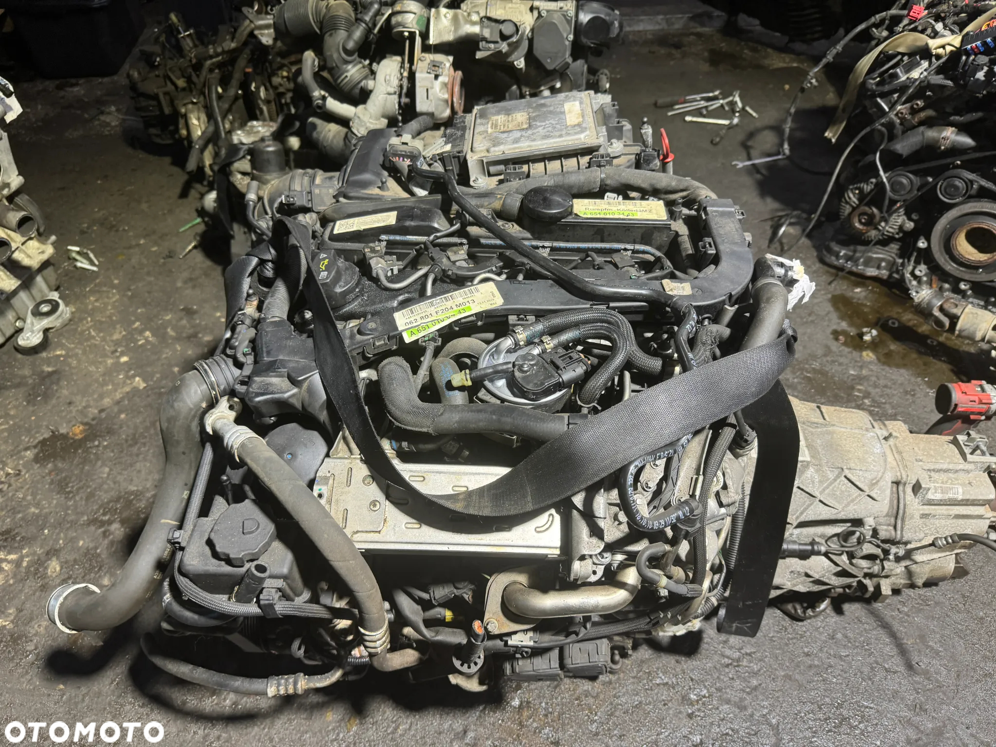 SILNIK 2.2 CDI 651.913 MERCEDES W204 W212 KOMPLETNY 651913 - 3