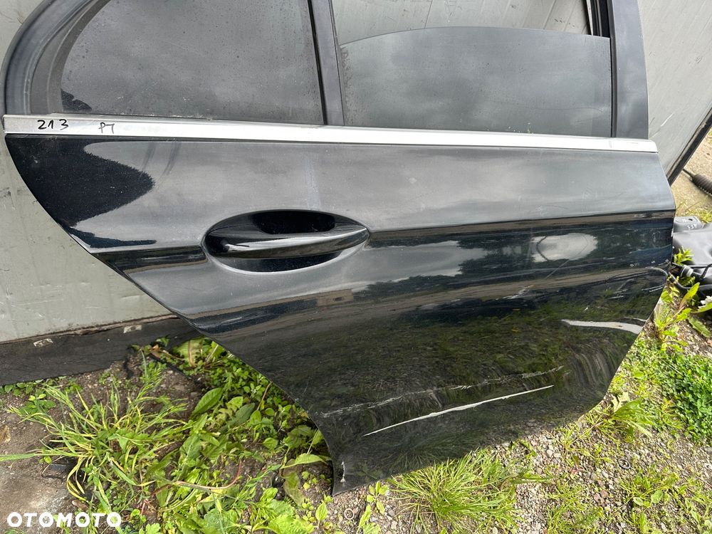 MERCEDES E 213 drzwi  czarne 040  szyba zamek podnośnik  tył przód - 23