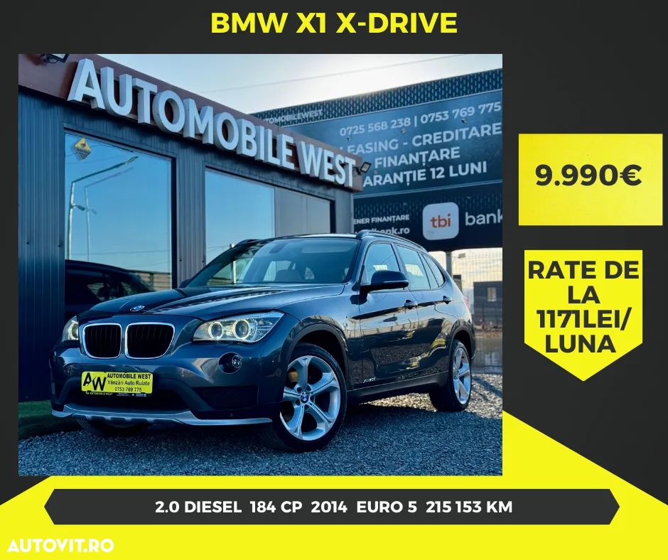BMW X1 xDrive20d Aut. Sport Line - 1