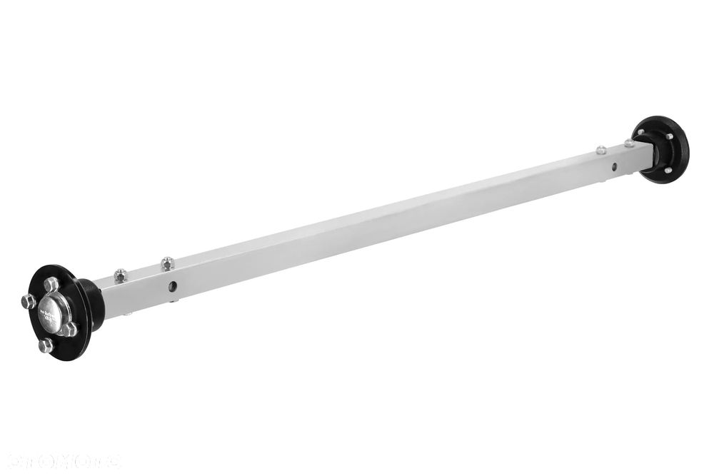 Oś sztywna pod resory 1490mm 1000kg piasty 4x100, 5x112 , zamiennik Knott [NA HAKU] - 2