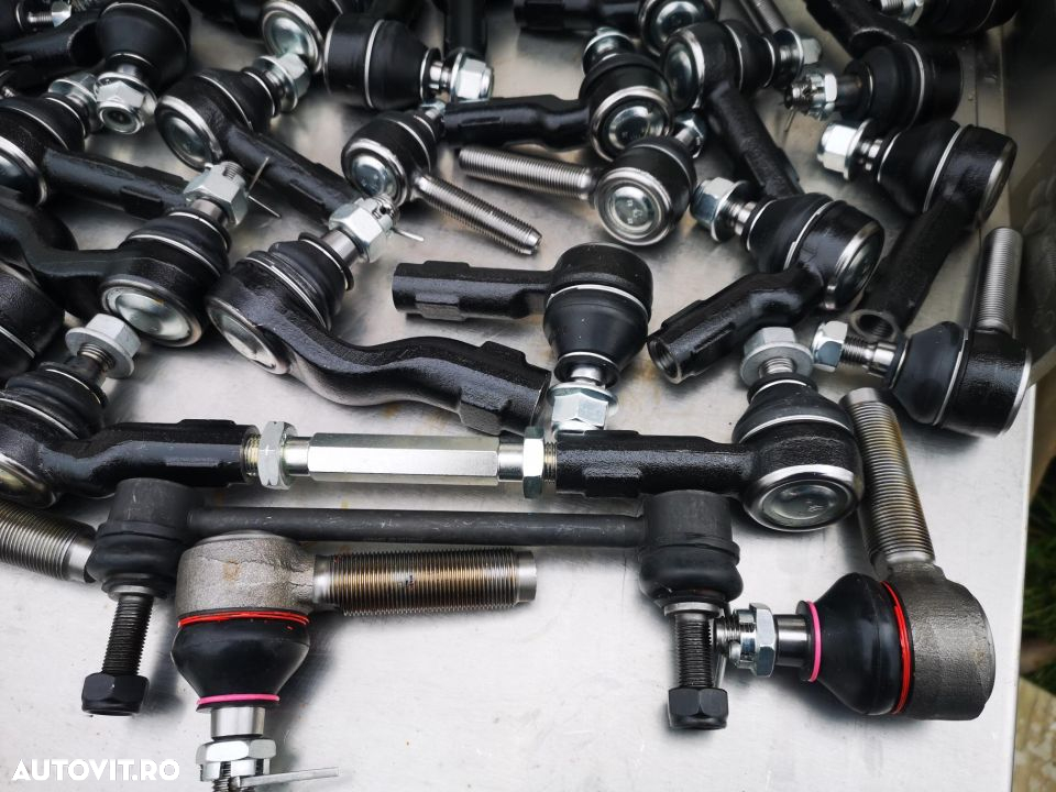Nissan Cabstar E 2003-2006 articulatie cap bară directie M16 cu M12 pivoți bucse silent, antiruliu - 16
