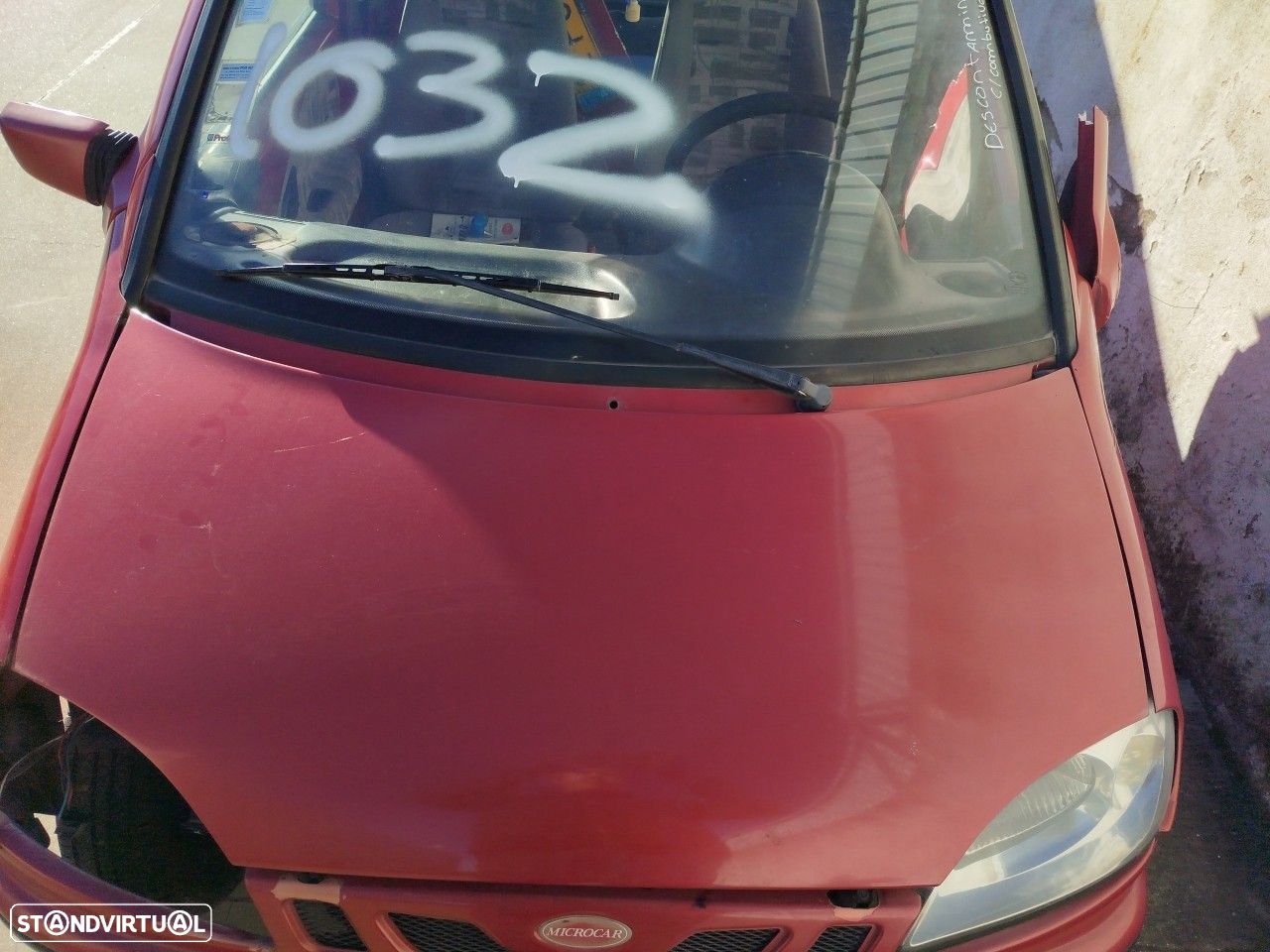 Capot MICROCAR VIRGO - 1