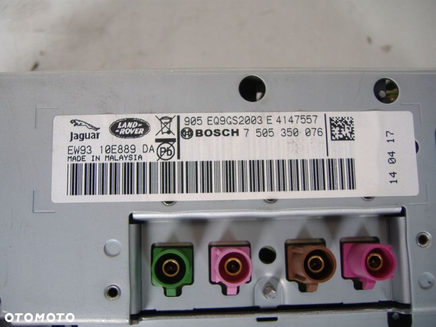 JAGUAR XJ X351 NAWIGACJA MONITOR RADIO - 4