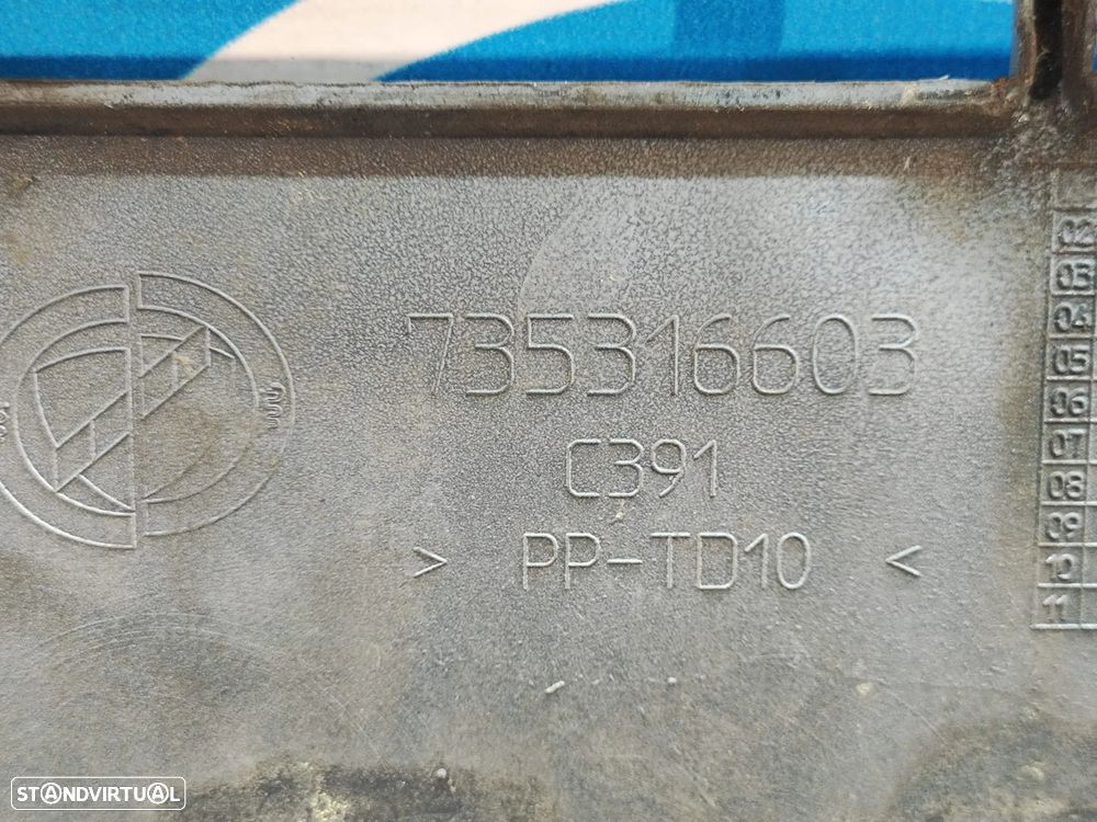 Parachoques frente frontal original FIAT PANDA 169 - 8