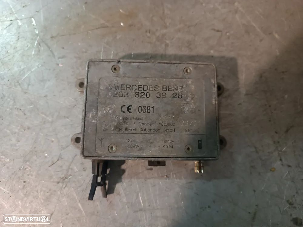 MODULO AMPLIFICADOR DE ANTENA MERCEDES C220 W203 2038203926 - 1