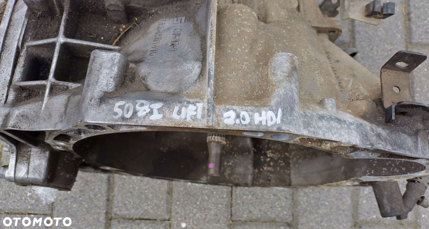 PEUGEOT 508 1 I LIFT 15-18 2.0 HDI MANUALNA SKRZYNIA BIEGÓW 9684581410 - 7