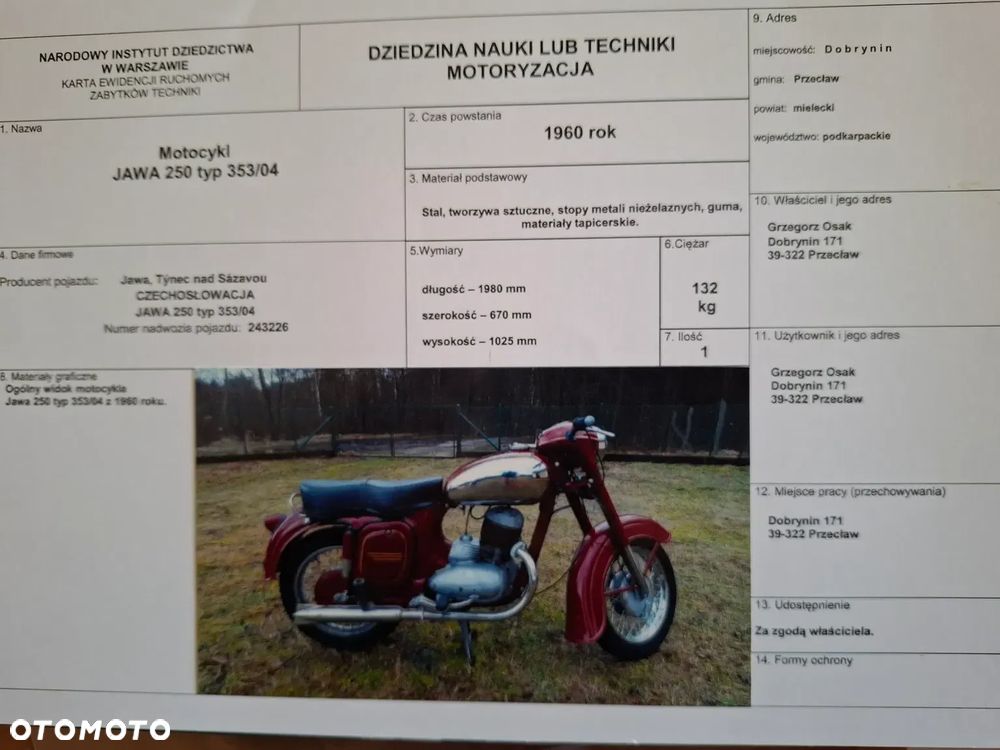 Jawa 250 typ 353 - 10