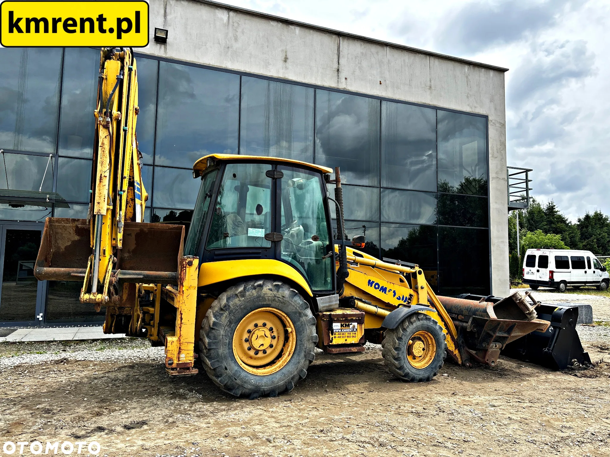 Komatsu WB 93R-5 KOPARKO-ŁADOWARKA 2005r. | JCB 3CX CAT 428 432 CASE 580 590 NEW HOLLAND 110 - 8