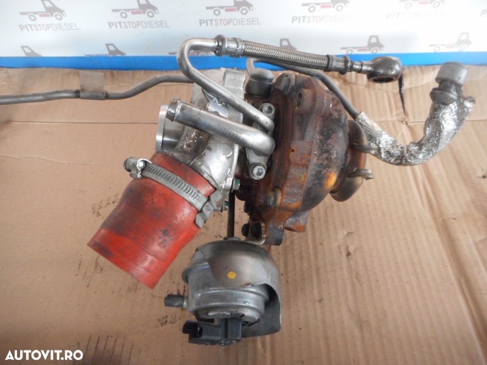 Turbina Ford 2.0 TDCi euro 5 cod 9677063780 cu supapa 2008 2009 2010 2011 2012 2013 - 1