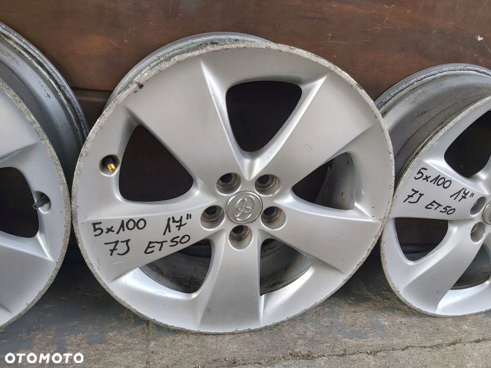 ALUFELGI 17 5 x 100 Toyota Prius Avensis T25 Celica - 4