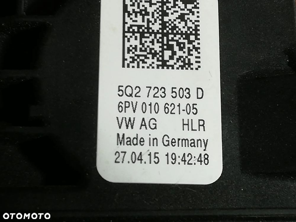 pedał gazu potencjometr Vw Skoda Audi Seat  5Q2723503D - 2