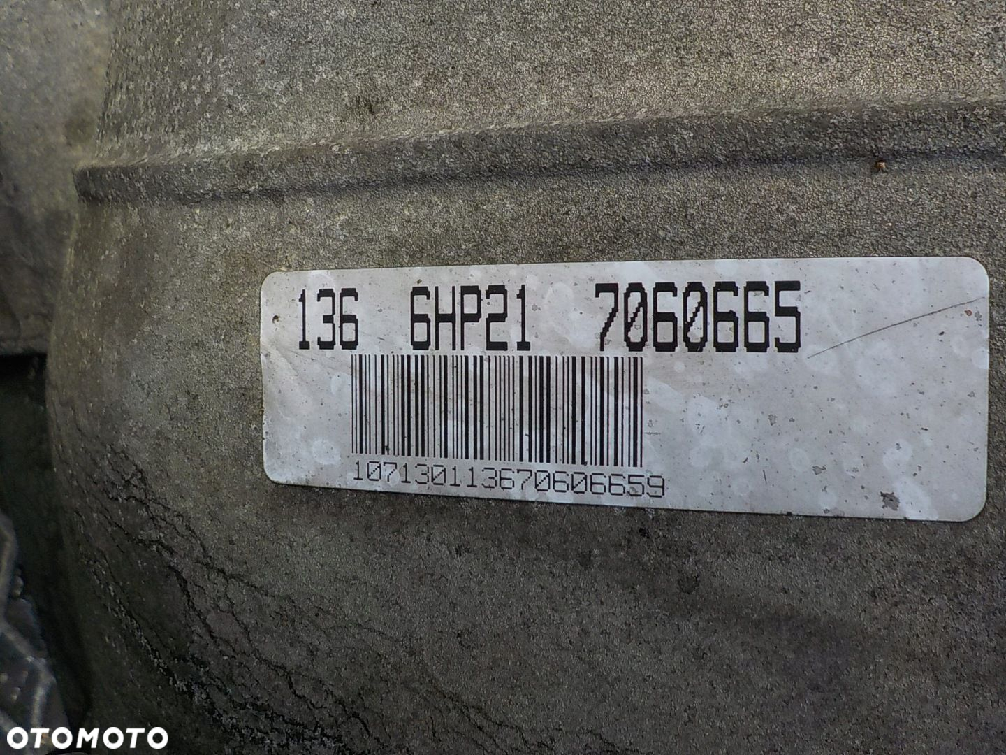BMW E60 SKRZYNIA BIEGÓW 6HP-21 7576183 - 4