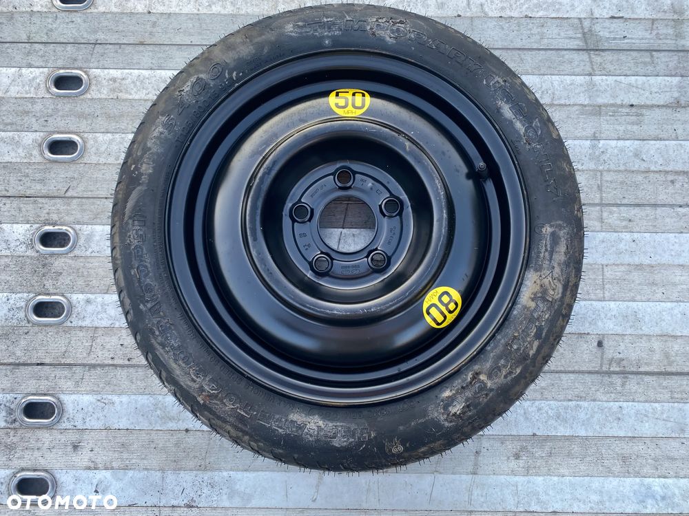KOŁO ZAPASOWE ZAPAS DOJAZDÓWKA HYUNDAI KIA 125/80D15 529101H900 HANKOOK - 1