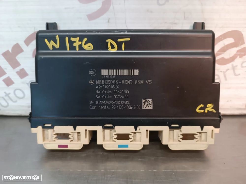 MODULO REGULAÇÃO BANCOS MERCEDES CLASSE A W176 A2468200526 - 1