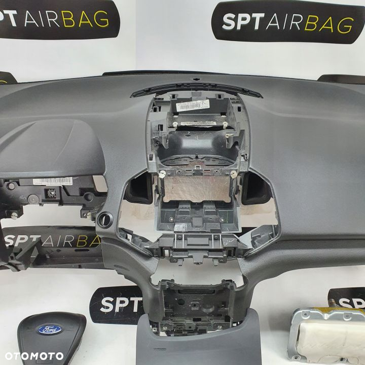 FORD ECOSPORT DESKA ROZDZIELCZA KONSOLA KOKPIT PULPIT PODUSZKI AIRBAG AIR BAG PASY KIT SET - 3