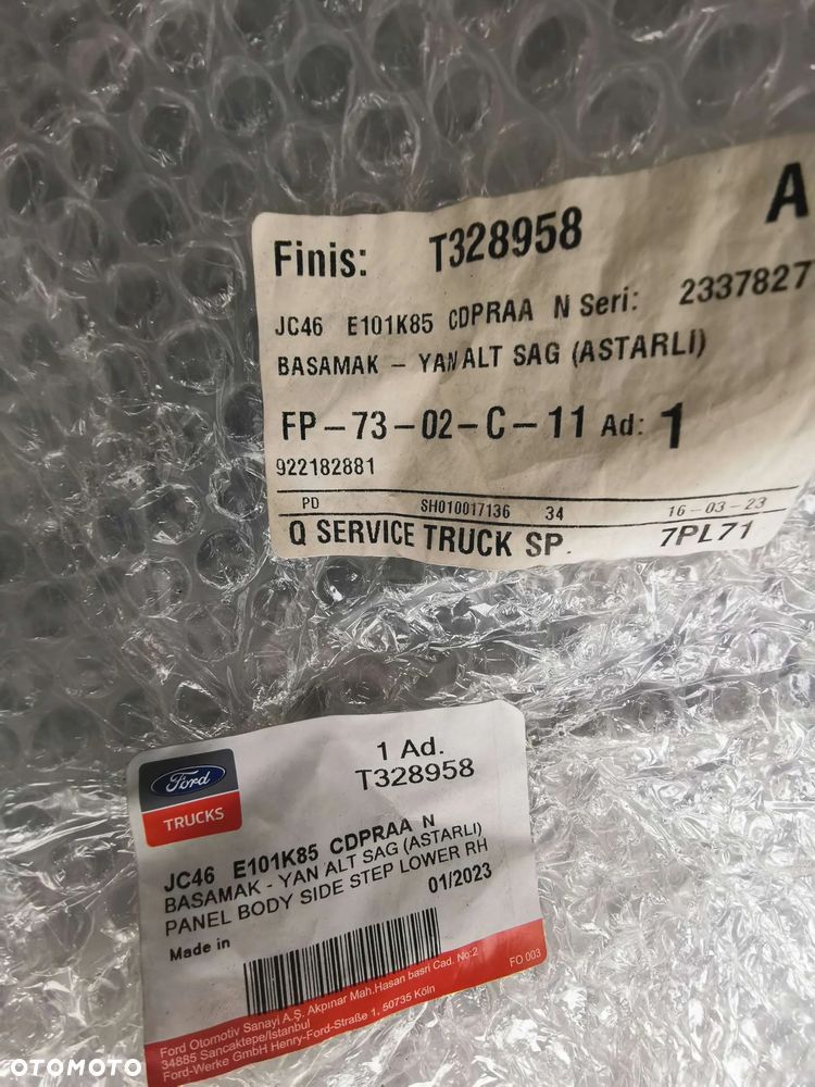 T328958 Stopień Obudowa wnęka stopnia prawa Ford F-MAX - 5