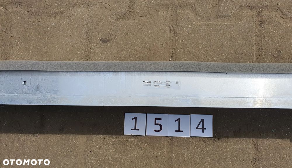 Chłodnica, Intercooler, NISSENS 961479 - 2