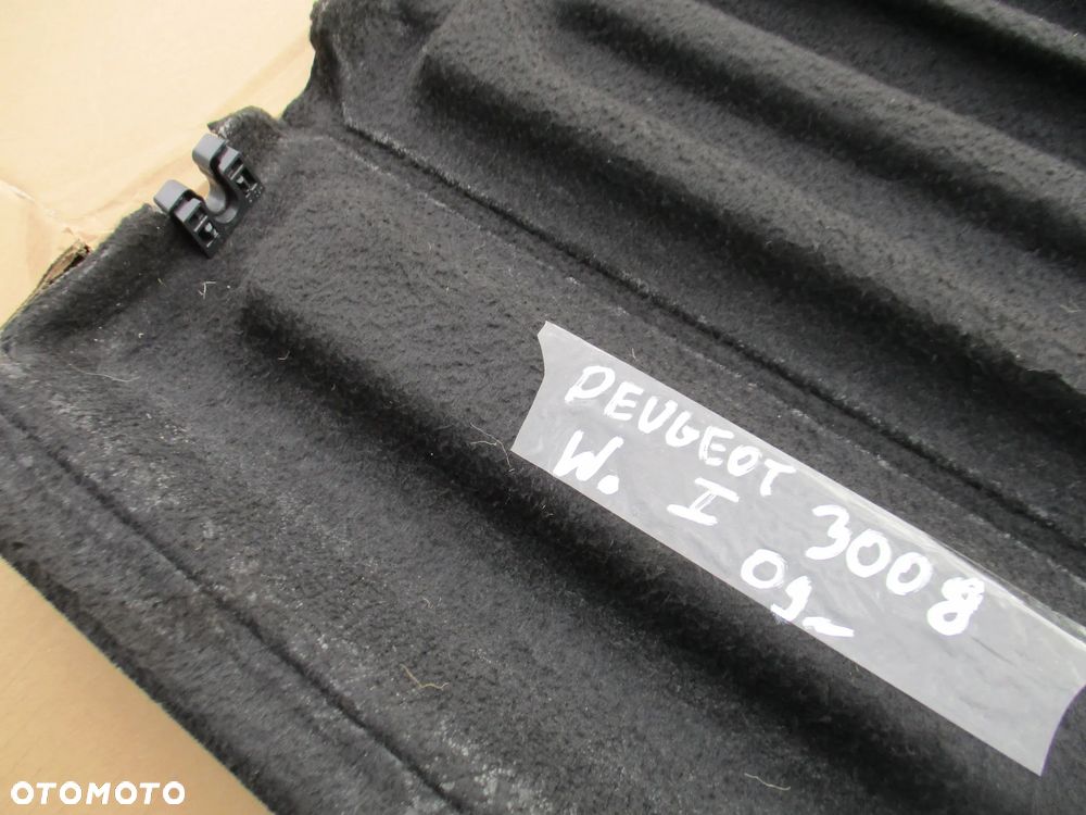 PEUGEOT 3008 I PÓŁKA BAGAŻNIKA 09r - 5