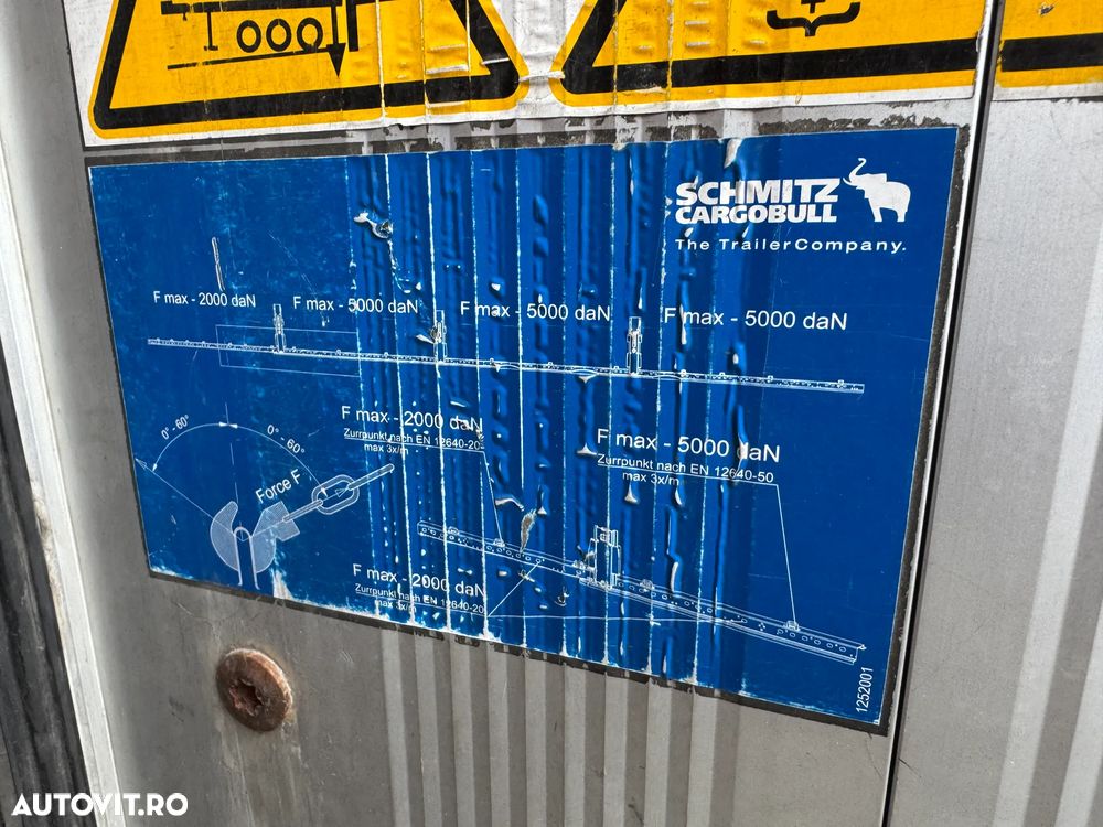 Schmitz Cargobull mega, liftanta, anvelope noi /55, ALCOA, scanduri aluminiu, finantare - 14