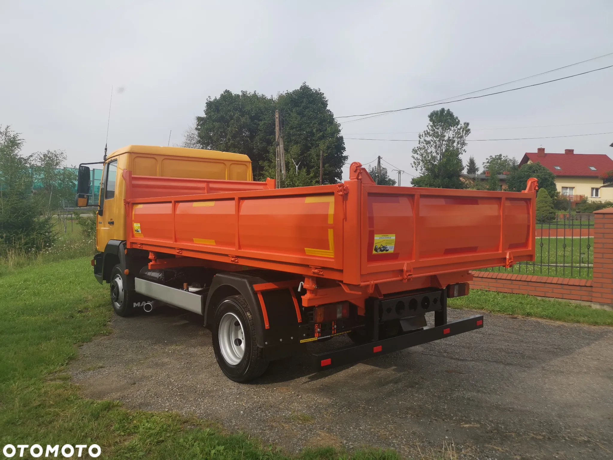 MAN LE 8.180 L2000 NOWA WYWROTKA WYWROT KIPER 3S! JAK NOWY! ZOBACZ! tgl - 15