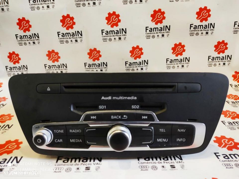 Rádio Multimédia - Audi Q3 - 1