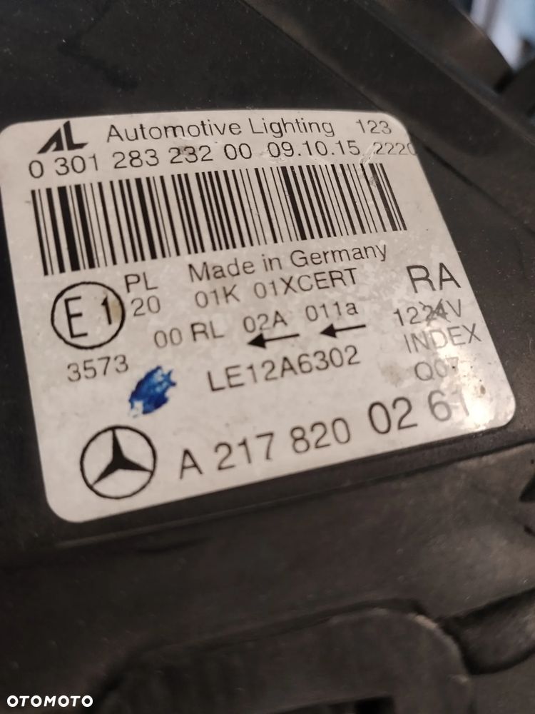 Lampa Prawa Full Led Ils Mercedes w217 S klasa coupe Europa bdb.stam - 2