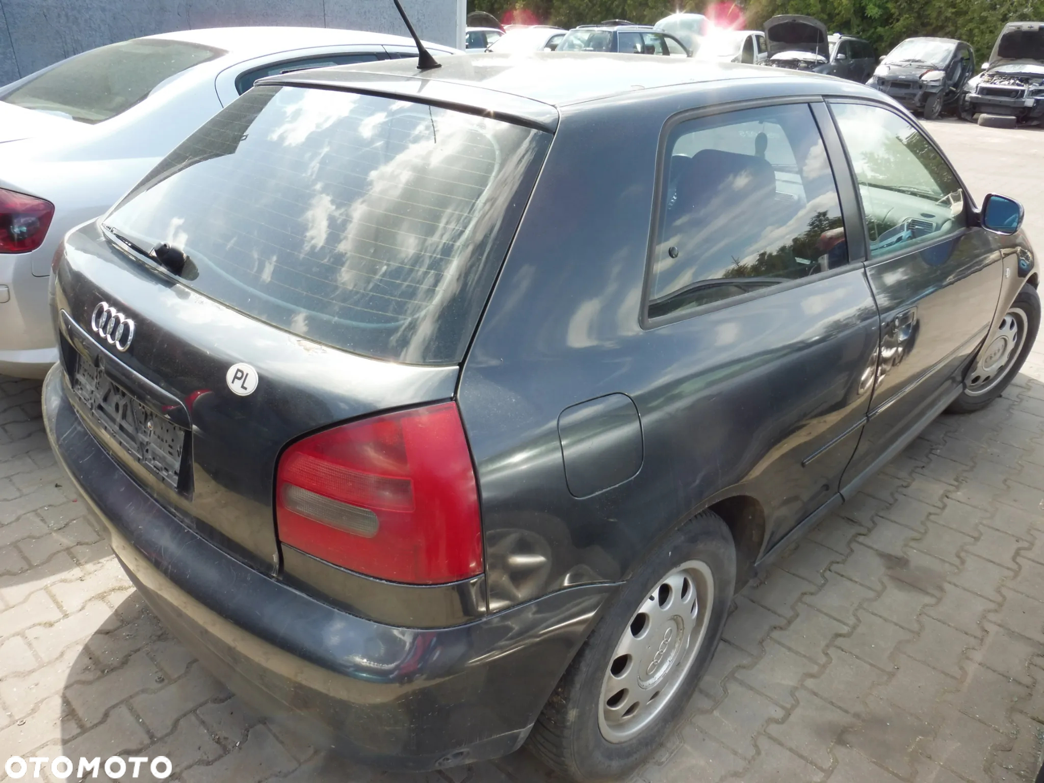 Audi A3 8L 1.6 8V AKL Skrzynia DUU LZ9U Maska Błotnik Drzwi Zderzak - 7