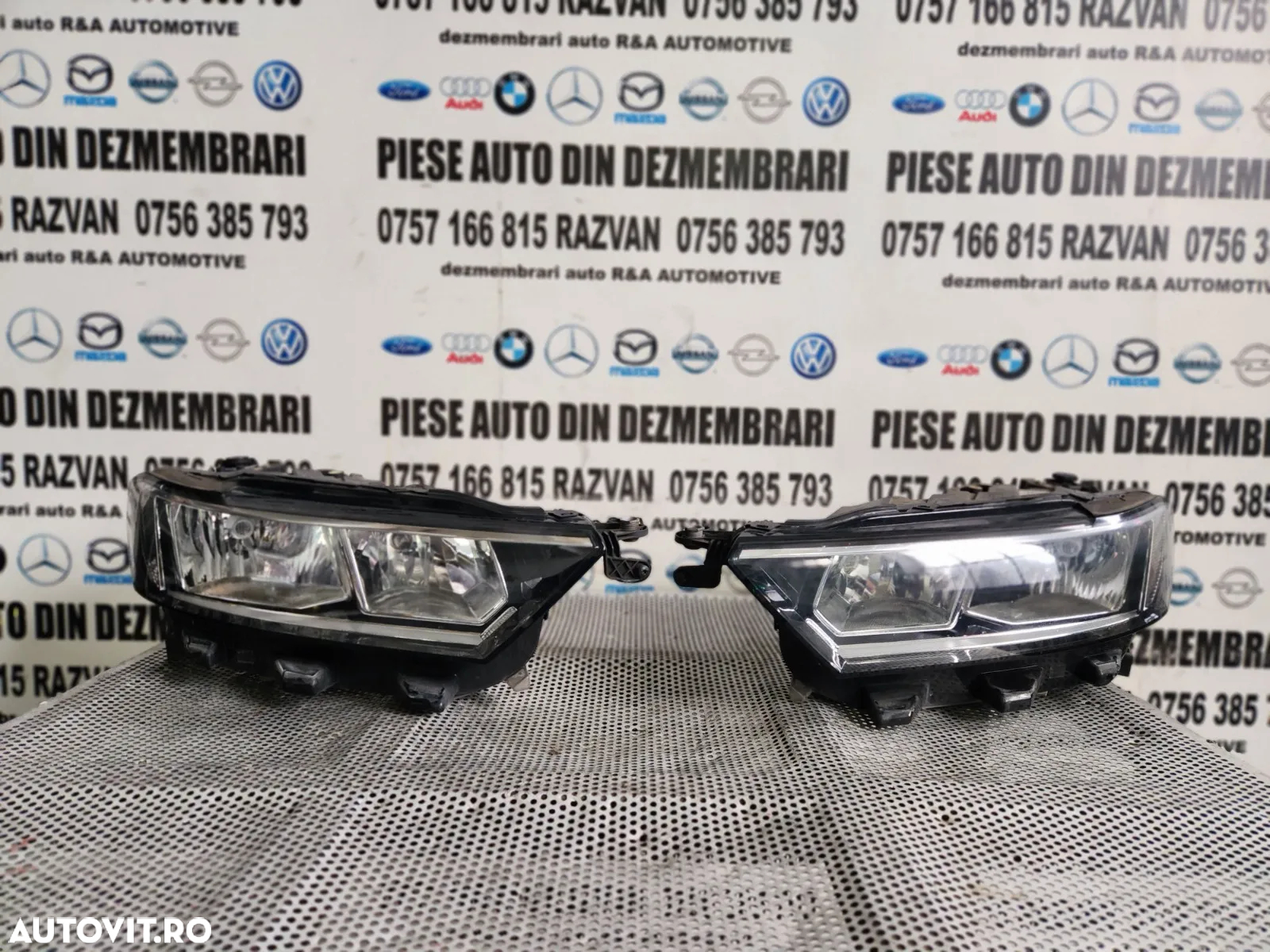 Far Stanga Dreapta Vw T-Roc Faruri Vw T-Roc H7 Volan Stanga Cod 2GAB 2GAB Dezmembrez Vw T-Roc - Dez - 2