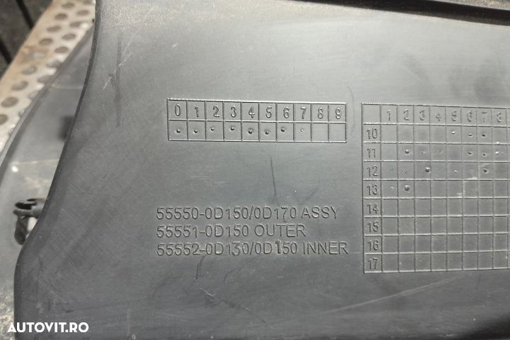 Torpedou 55550-0D150 55550-0D150 Toyota Yaris XP130 [2011 - 2014] Hat - 2