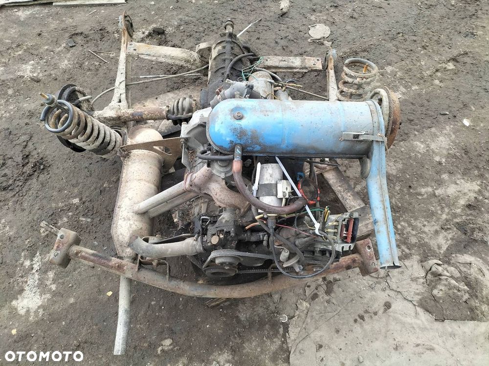 SILNIK BENZYNOWY + KOMPLETNY OSPRZĘT + SKRZYNIA SKODA 105 S I 1.0 8V - 1
