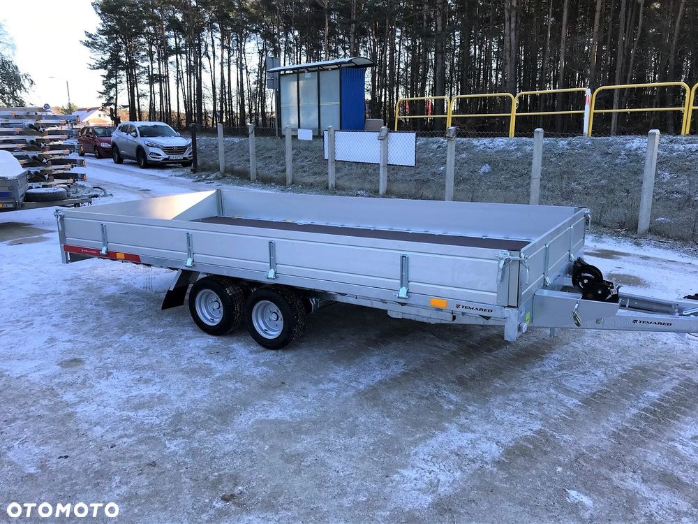 TEMARED CARPLATFORM 6021 / 3 osie 3,5T sklejka  wym. 590X211cm i inne, mocna - 16