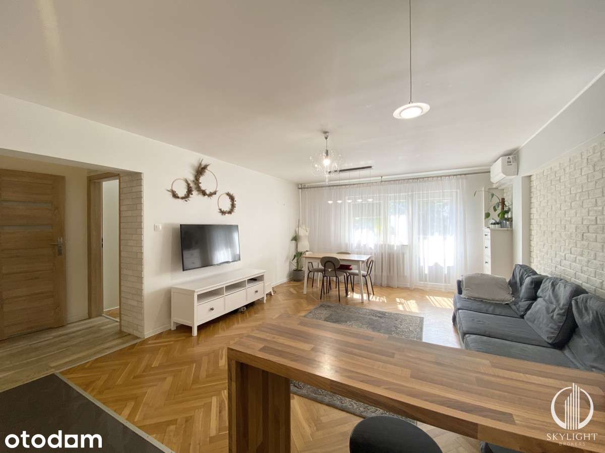 3 pokoje 59 m² | Klimatyzacja | Mokotów