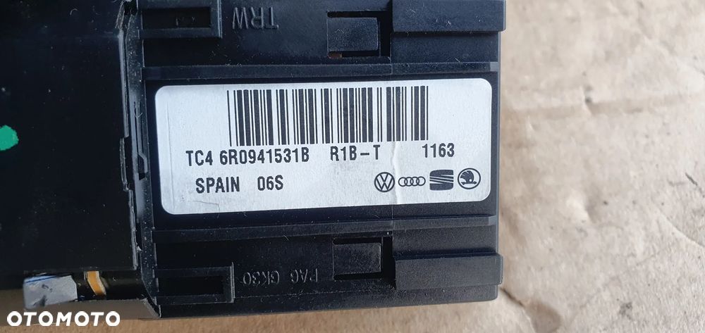 Przełącznik włącznik świateł VW UP 6R0941531B - 7