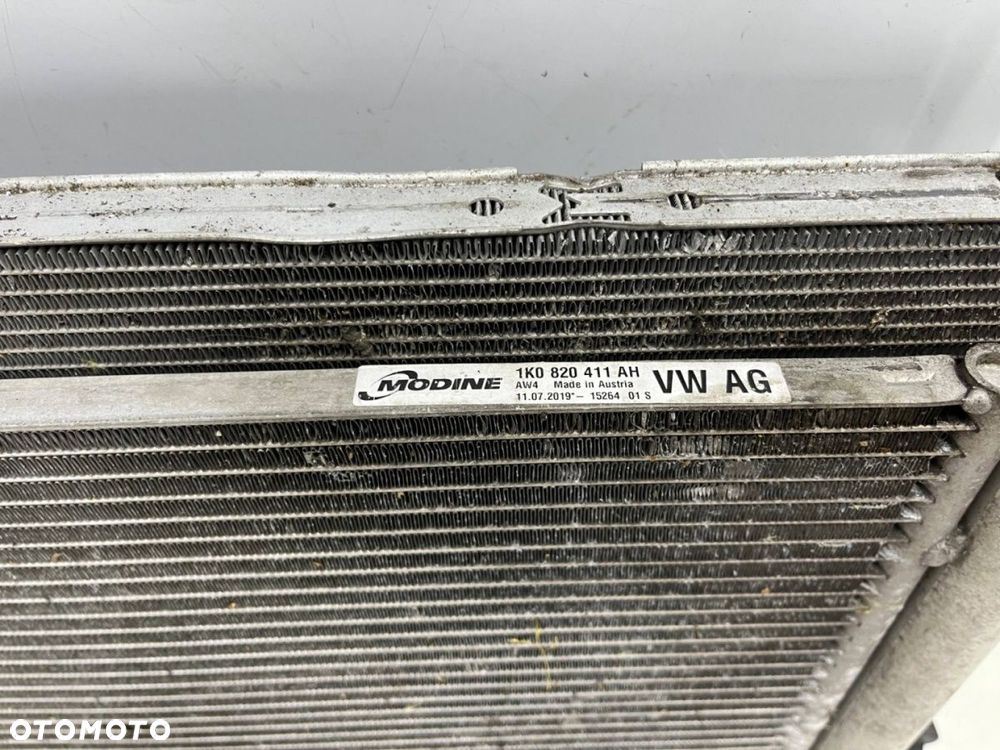 Komplet chłodnic VW Caddy III CC Golf 6 Scirocco Beetle Yeti 04-20r. 2.0 TDi chłodnica wody klimy - 13