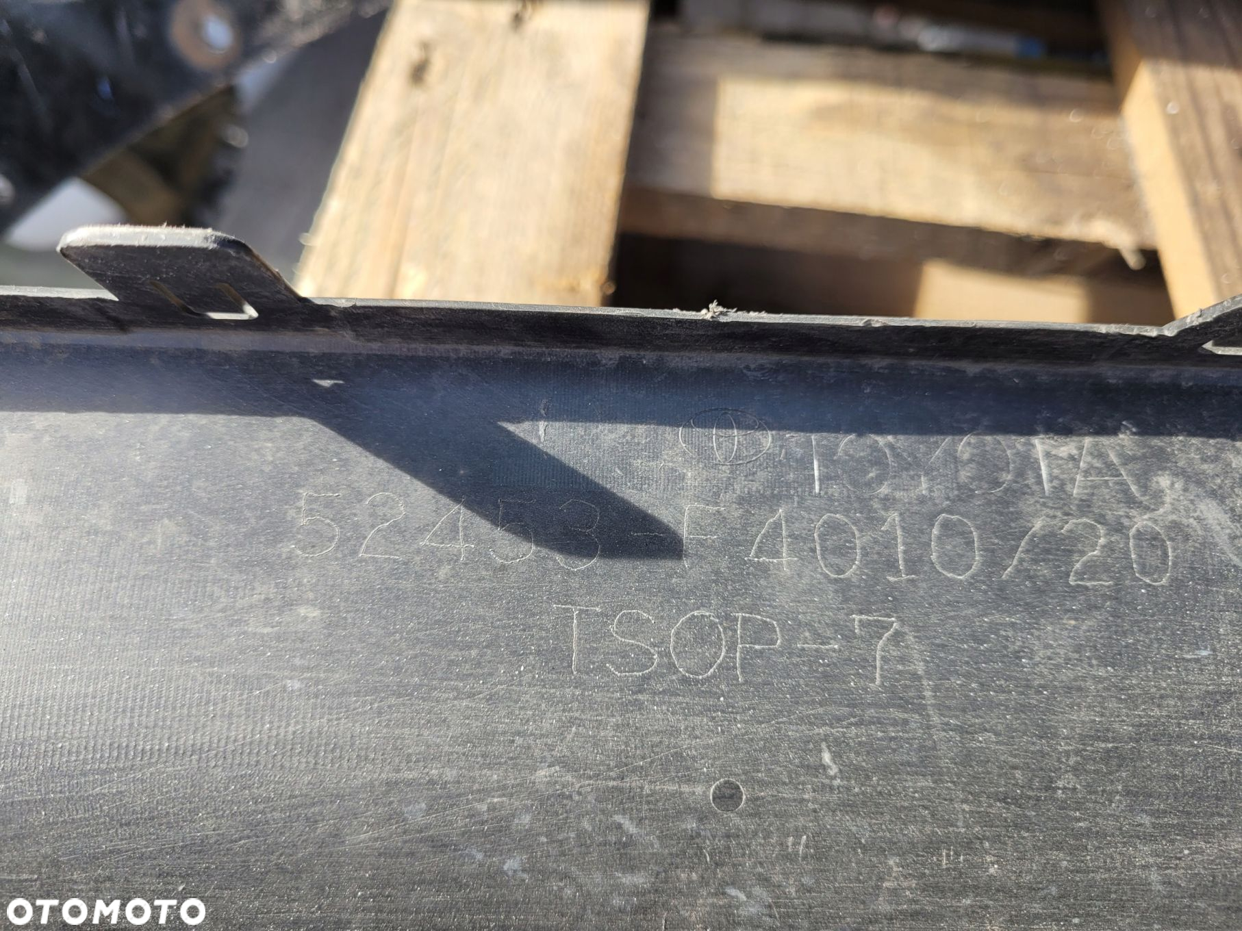 Toyota Chr dokładka zderzaka tył tylna 52453 f4010 - 6