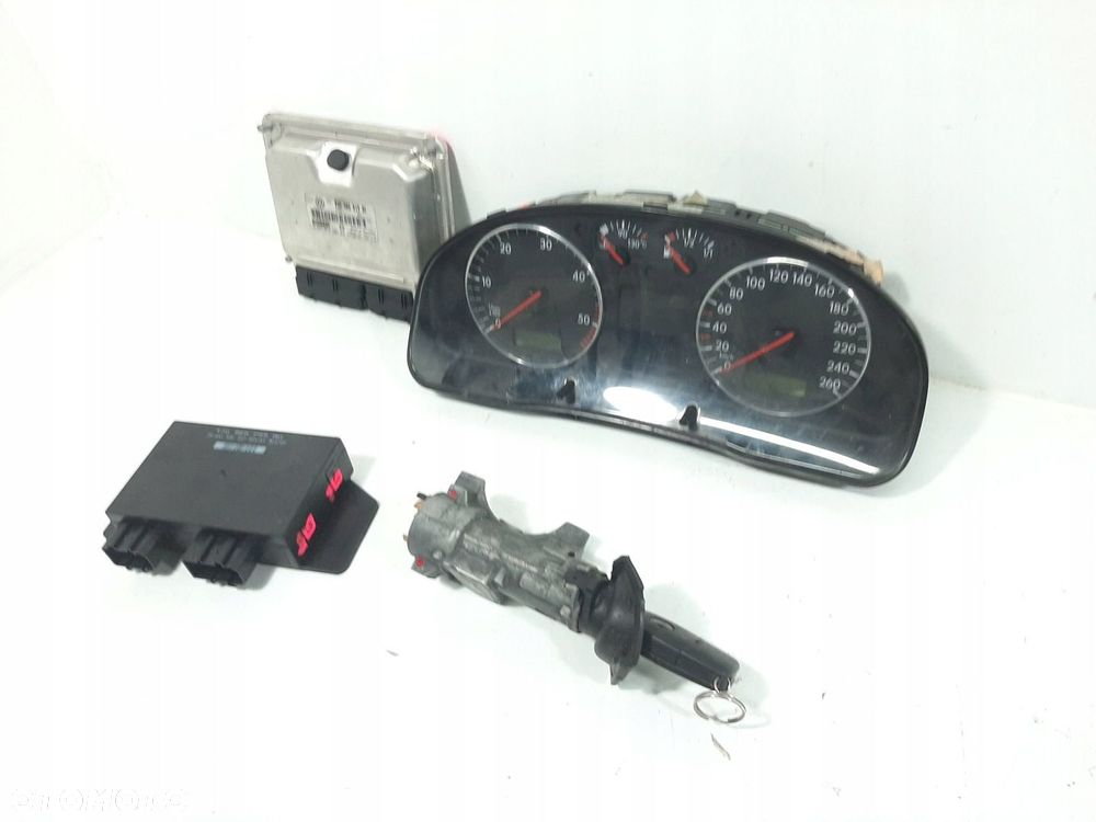 VW PASSAT B5 VARIANT 1.9TDI 00R STEROWNIK SILNIKA ZESTAW 038906019BK - 5