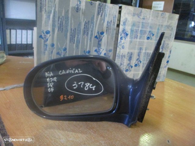 Espelho Esp3184 KIA CARNIVAL 2005 1.6CRDI  16V 0 ESQ AZUL ,5P 7 PINOS - 1