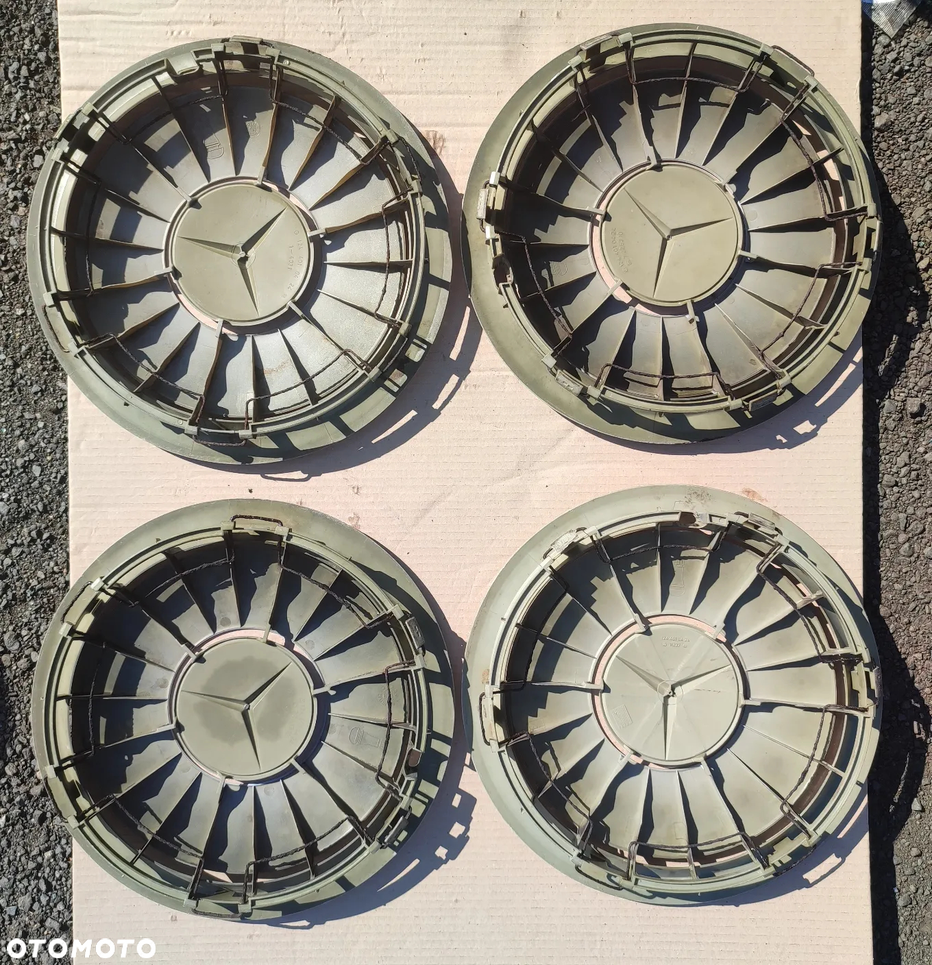 Mercedes kołpaki 15" oryginalne - 4