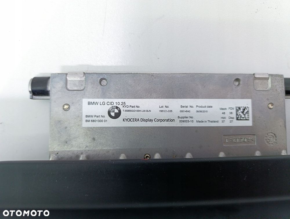 BMW G11 G12 MONITOR WYŚWIETLACZ 6801300 - 7