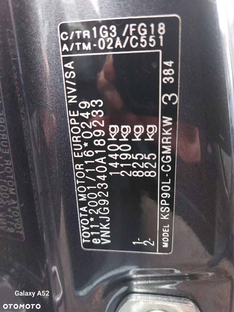 Zderzak TOYOTA YARIS 2 LIFT 1,0B 09R. maska,lampy,drzwi,klapa..... - 10