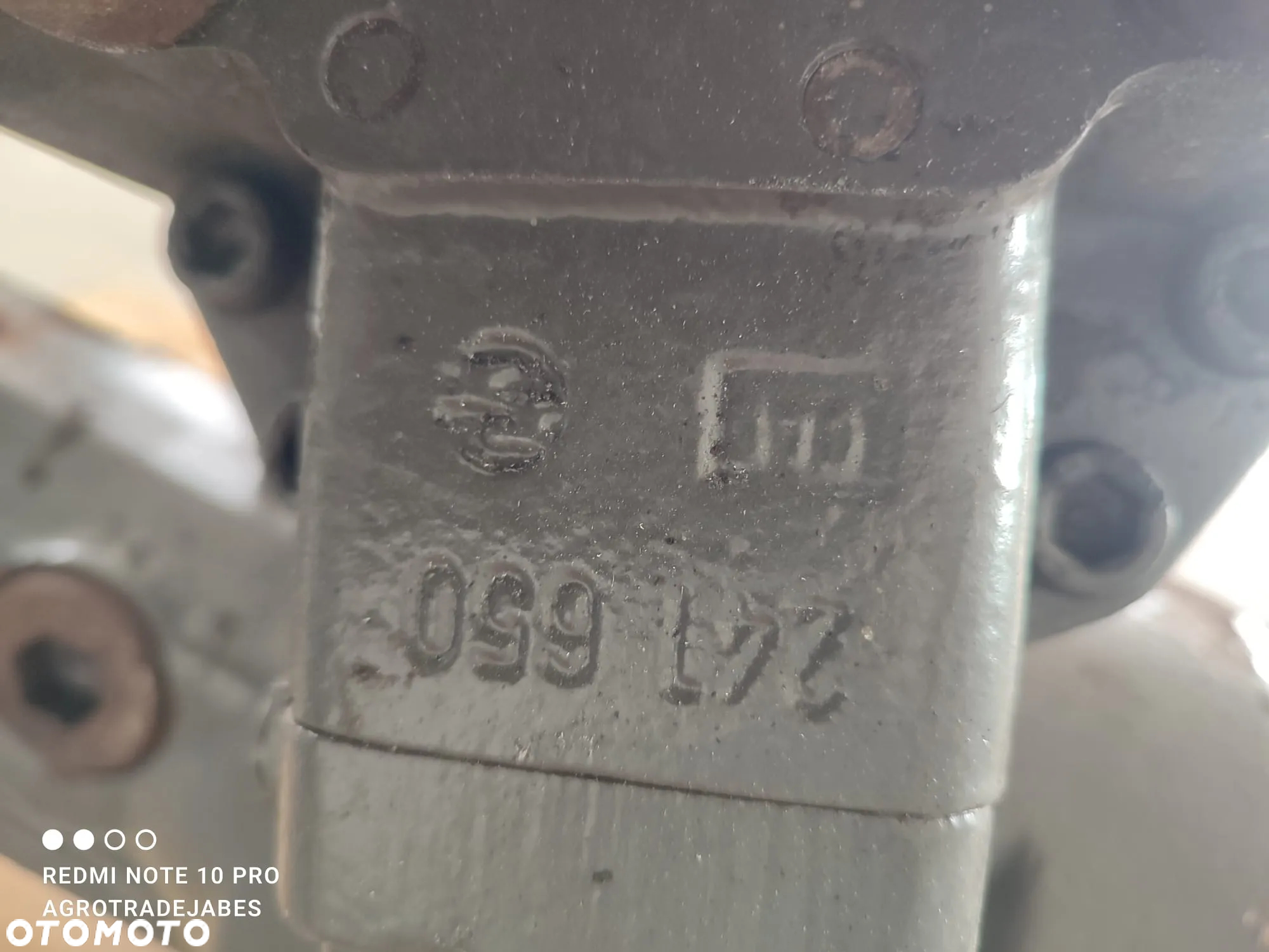 Most napędowy  AV-225  25662 Zettelmeyer ZL602  Tył - 17