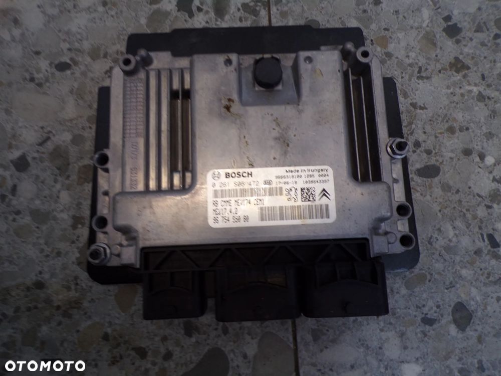 KOMPUTER STEROWNIK SILNIKA CITROEN BERLINGO III 9666319180 - 1