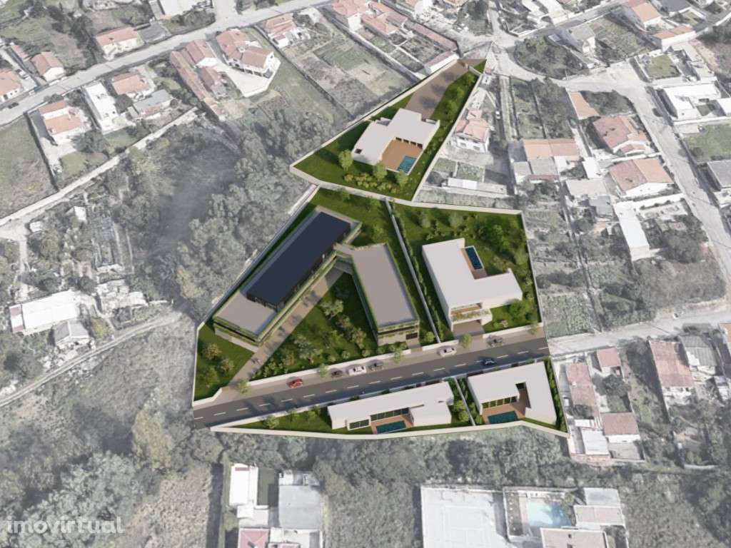 Terreno com cerca de 8000m2 e Projeto aprovado - construção 4 moradias - Grande imagem: 5/17