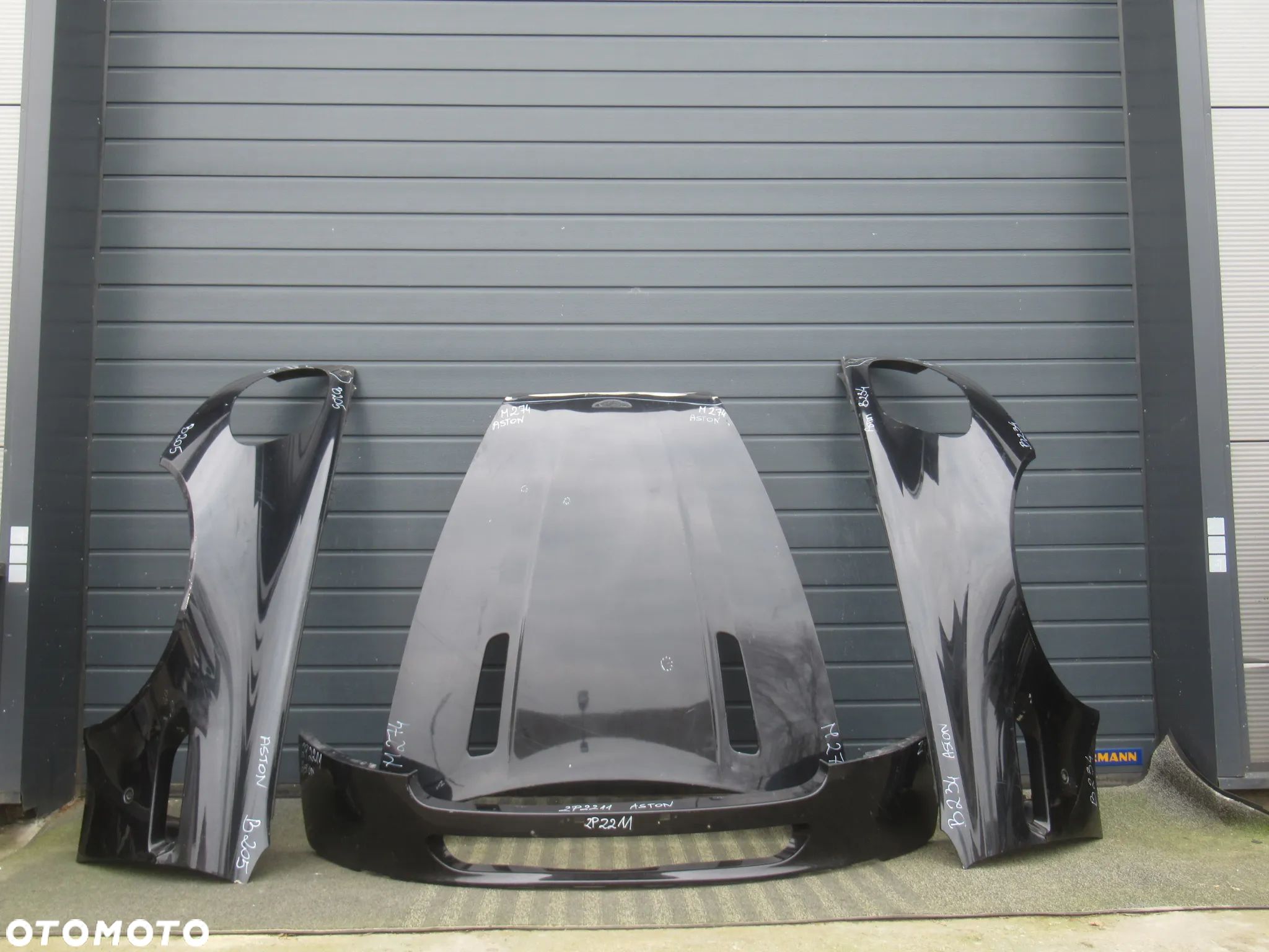 BŁOTNIK PRZEDNI PRZÓD PRAWY LEWY ASTON MARTIN VANTAGE V8 2005 - 1