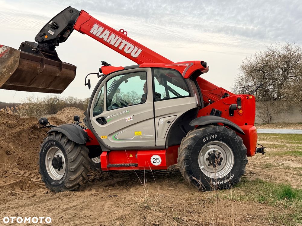 Manitou Manitou Ładowarka teleskopowa Manitou Mlt 840 137 PS łyżka widły Merlo 42.7 TF 737 130 Jcb 541-70 Bobcat TL 38.70 rolnicza budowlana KLIMA 841-145 PS+ zaczep hydr 625 630 635 733 737 741 742 841 850 961 - 13